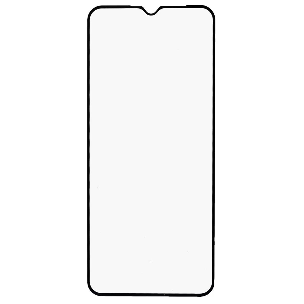 For Realme C30 4G Full Coverage Screen Protector Full Glue Tempered Glass Scratch Resistant Silk Printing HD Clear Film - 2