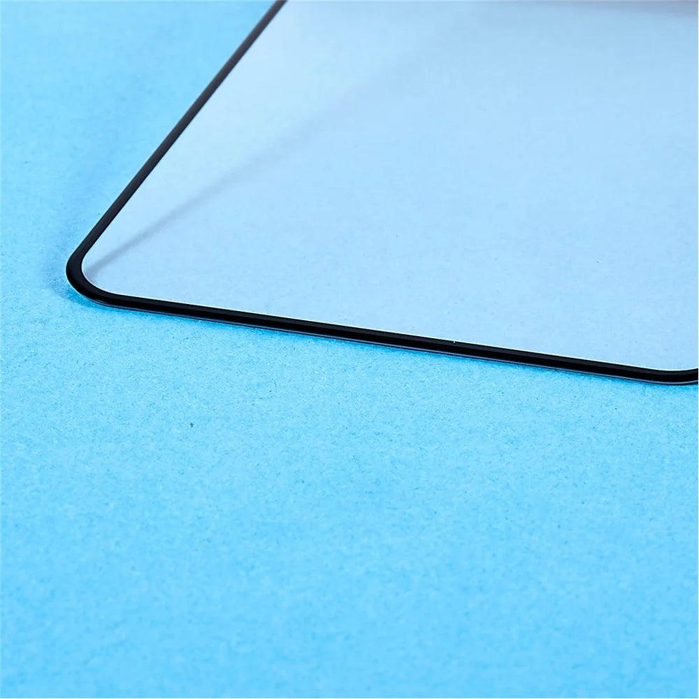For Realme C30 4G Full Coverage Screen Protector Full Glue Tempered Glass Scratch Resistant Silk Printing HD Clear Film - 5