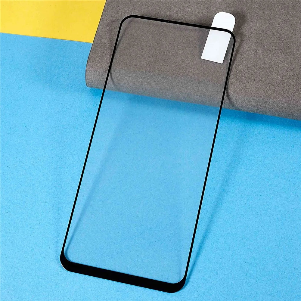 For Realme 9 5G / 9 Pro 5G Tempered Glass Screen Protector Clear Full Glue Full Coverage Scratch Protection Silk Printing Protective Film - 3