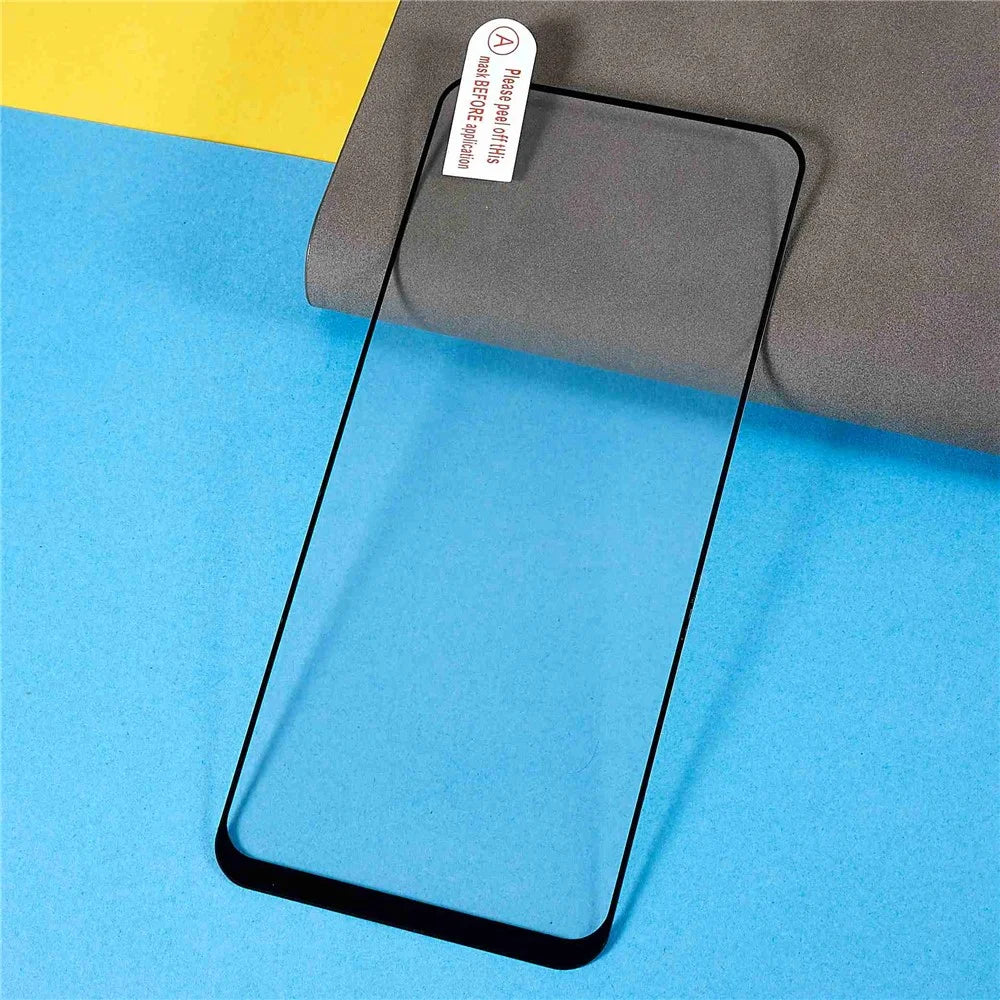 For Realme 9 5G / 9 Pro 5G Tempered Glass Screen Protector Clear Full Glue Full Coverage Scratch Protection Silk Printing Protective Film - 6