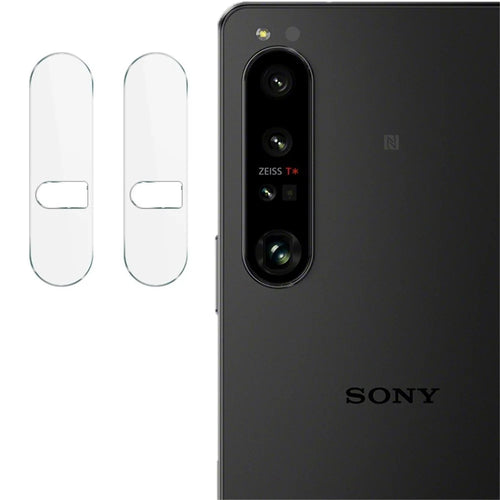 IMAK 2Pcs / Pack Lens Protection Film for ony Xperia 1 IV 5G, Hard Anti-dust Arc Edge Super Clear Tempered Glass Phone Camera Lens Protector - 1