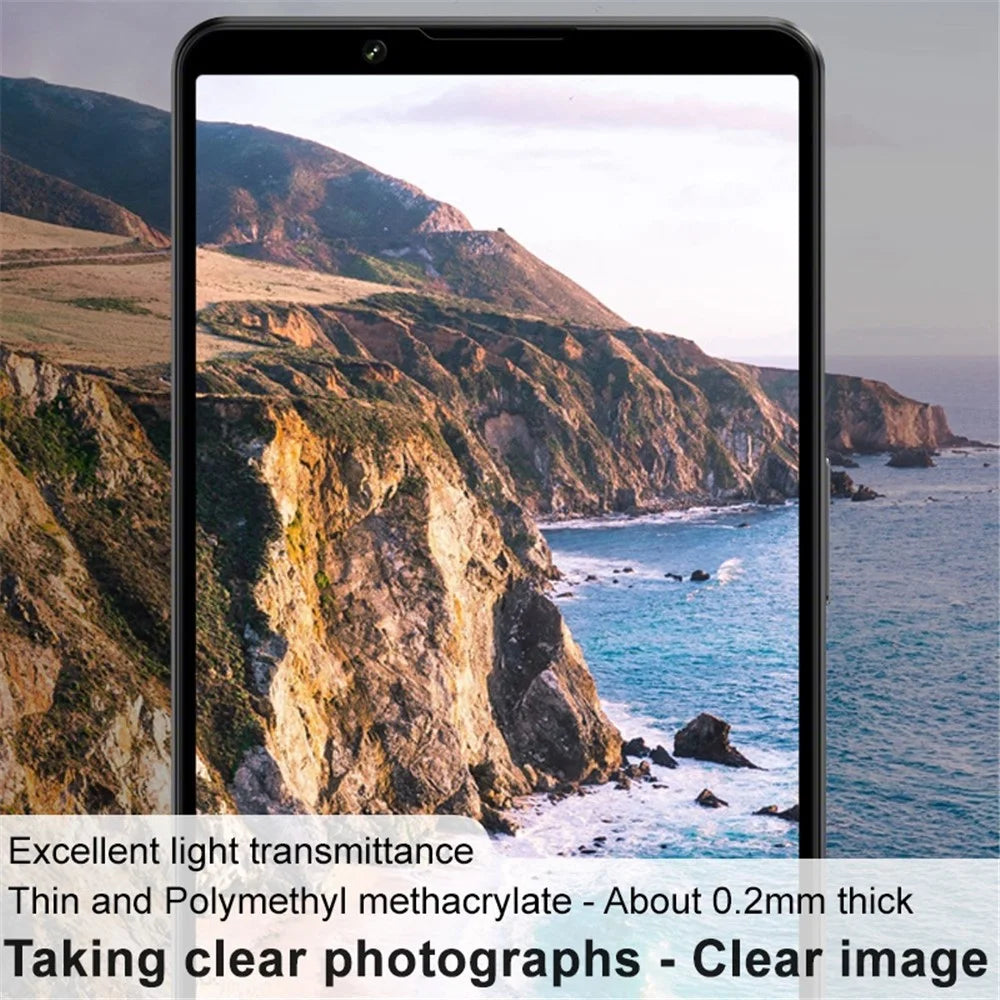 IMAK 2Pcs / Pack Lens Protection Film for ony Xperia 1 IV 5G, Hard Anti-dust Arc Edge Super Clear Tempered Glass Phone Camera Lens Protector - 7