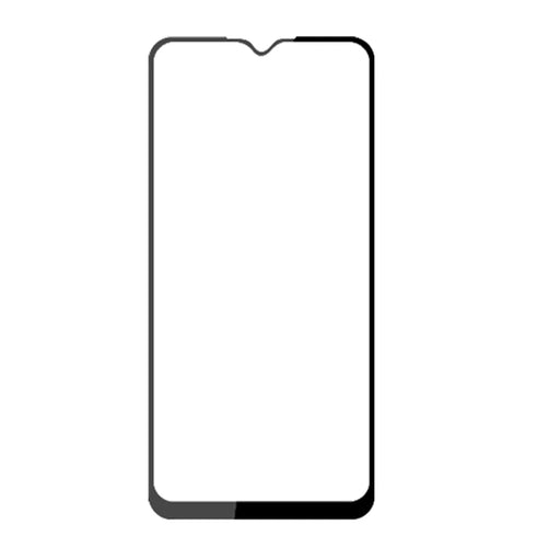 AMORUS For Samsung Galaxy F23 5G / M23 5G Tempered Glass Screen Protector Secondary Strengthening Silk Printing Full Glue Full Cover Film - Black - 2