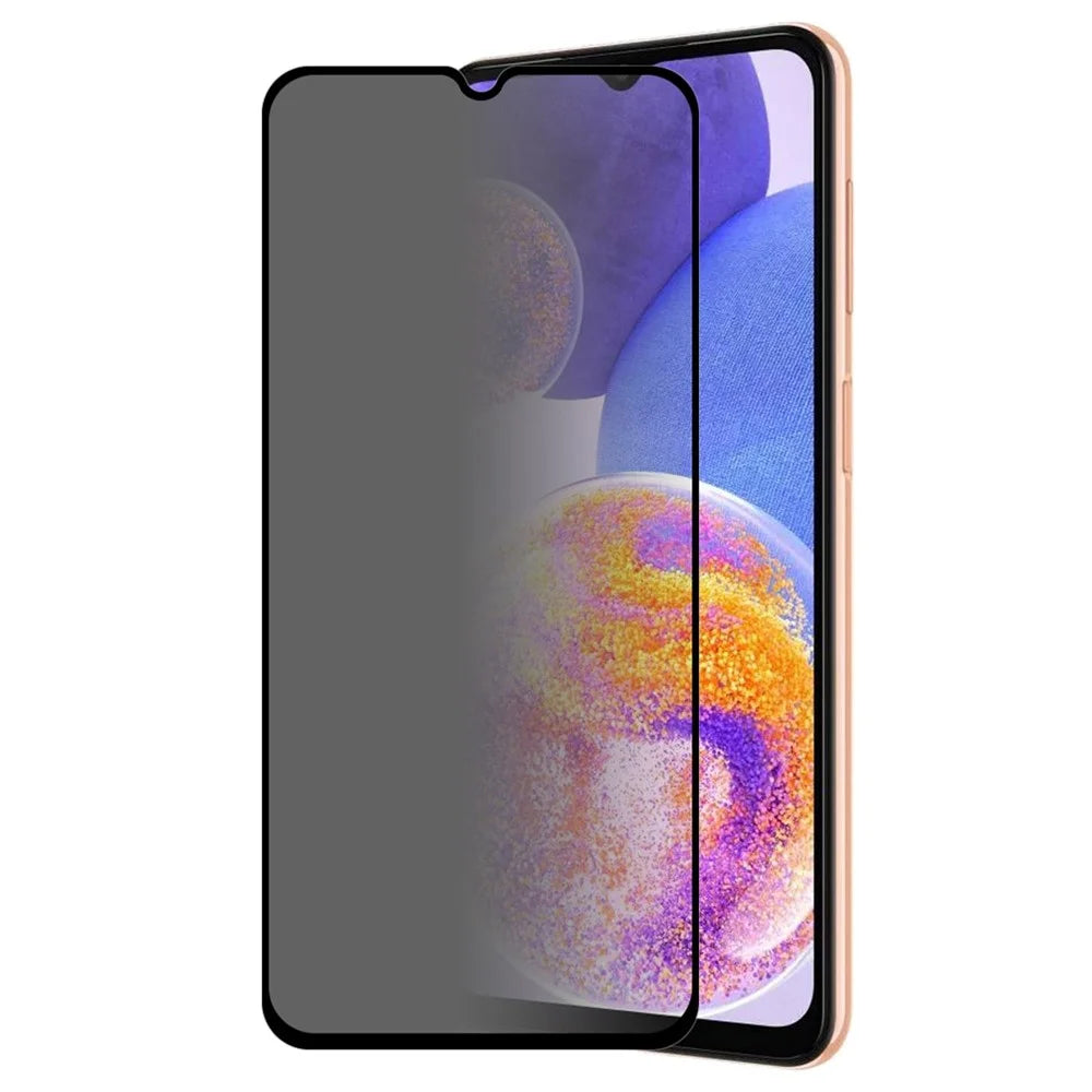 ENKAY HAT PRINCE For Samsung Galaxy F13 5G / A23 4G / 5G (Global Version) 28 Degree Anti-spy Tempered Glass Film Anti-glare Full Screen Protector - 1