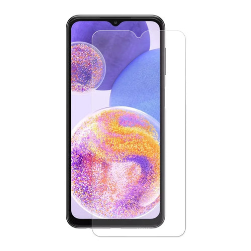 ENKAY HAT PRINCE for Samsung Galaxy A23 5G (Global Version) / 4G Anti-fingerprint Tempered Glass Film HD Full Glue 2.5D Arc Edge 0.26mm 9H Screen Protector - 1