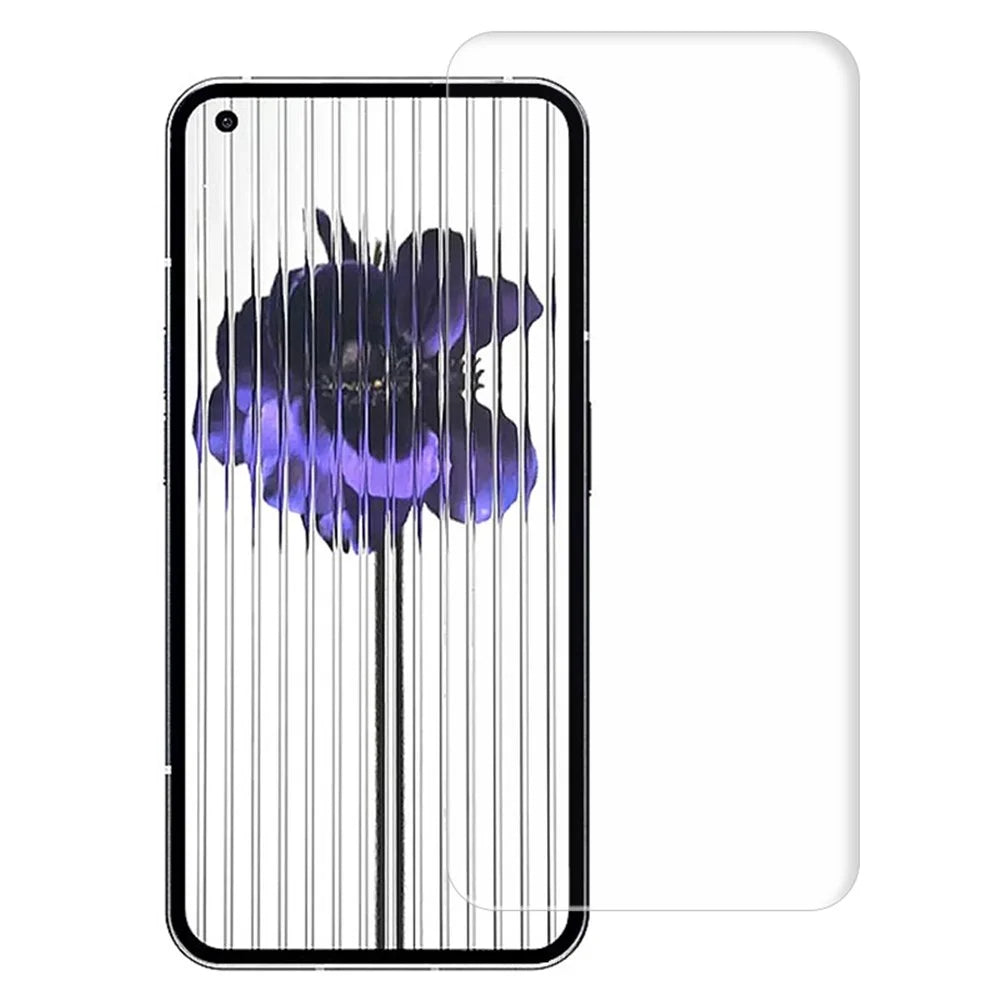 For Nothing phone (1) 5G Tempered Glass Screen Protector Anti-explosion Scratch-resistant 0.3mm Arc Edge Film - 1