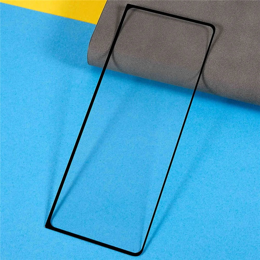 For Samsung Galaxy Z Fold4 5G, Crystal Clear Tempered Glass Screen Protector Anti-Explosion Full Glue Thin Complete Covering Silk Printing Front Screen Film - 3