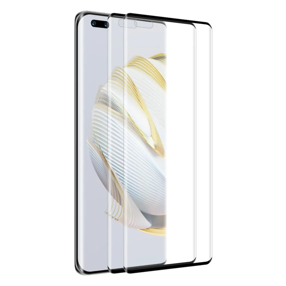 ENKAY HAT PRINCE 2Pcs / Set for Huawei nova 10 Pro 4G 3D Curved Full Screen Protector Side Glue Tempered Glass Support Fingerprint Unlock - 1