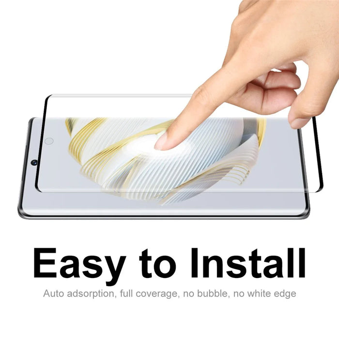 ENKAY HAT PRINCE 2Pcs / Set for Huawei nova 10 4G 3D Curved Tempered Glass Screen Protector Support Fingerprint Unlock - 5