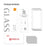 ENKAY HAT PRINCE 2Pcs / Set for Huawei nova 10 4G 3D Curved Tempered Glass Screen Protector Support Fingerprint Unlock - 7