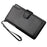 BAELLERRY S1063 PU Leather Men Casual Long Wallet Clutch Bag Cards Cash Phone Storage Bag - Black - 1