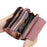 BAELLERRY N0109 Women's Crossbody Bag Large Capacity Purse Shoulder Bag for Daily Use - Deep Pink - 4
