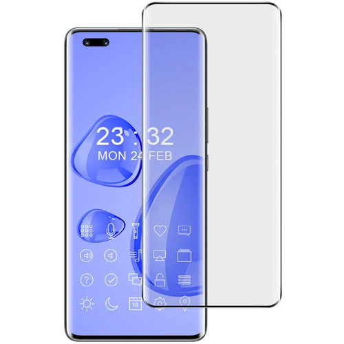 IMAK AGC Glass Full Screen Protector for Huawei nova 10 Pro 4G, Side Glue 3D Curved Anti-scratch HD Clear Film - 1