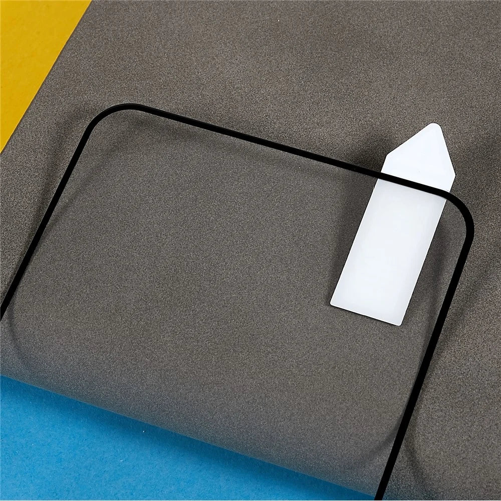 RURIHAI for iPhone 14 6.1 inch Full Covering Screen Protector Secondary Hardening 9H 2.5D HD Full Glue Aluminum-silicon Glass Film - 4