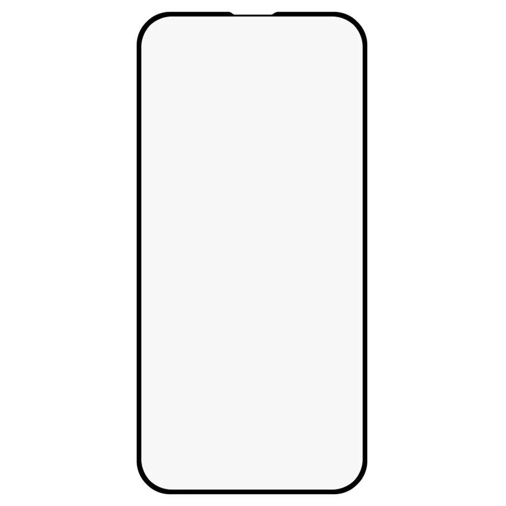 RURIHAI for iPhone 14 Plus 6.7 inch  2.5D Ultra Clear Black Edge Full Covering Screen Protector Secondary Hardening 9H Full Glue Aluminum-silicon Glass Film - 2