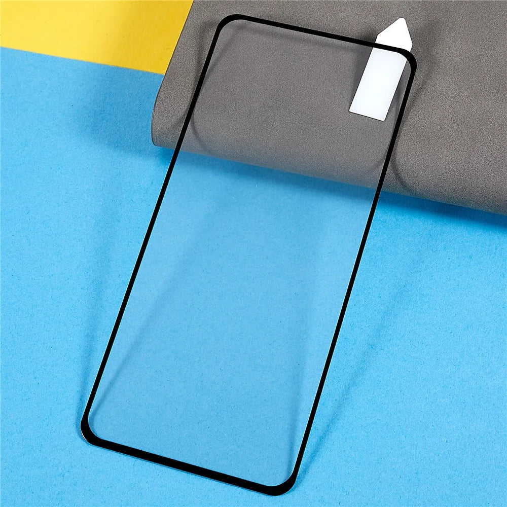 RURIHAI for OnePlus Nord 2T 5G Aluminum-silicon Glass Film, Anti-explosion Secondary Hardening 2.5D Full Screen HD 9H Full Glue Screen Protector - 3