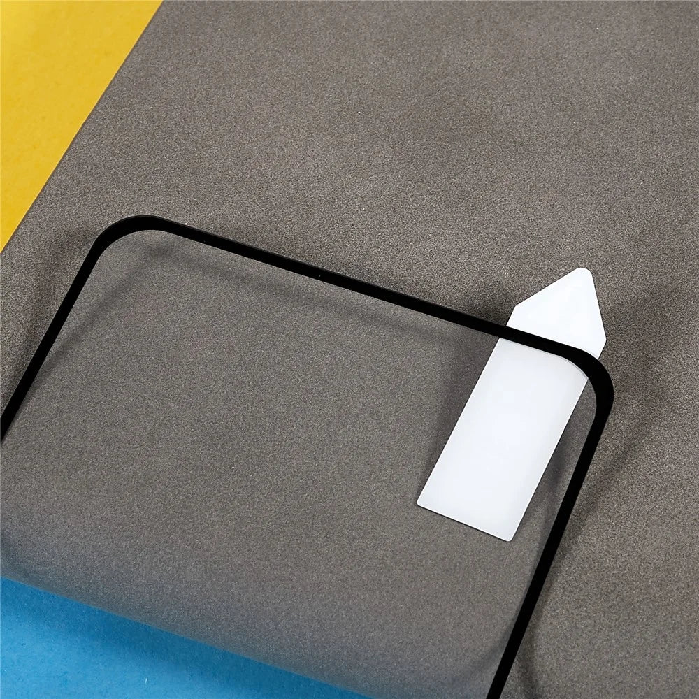 RURIHAI for OnePlus Nord 2T 5G Aluminum-silicon Glass Film, Anti-explosion Secondary Hardening 2.5D Full Screen HD 9H Full Glue Screen Protector - 4