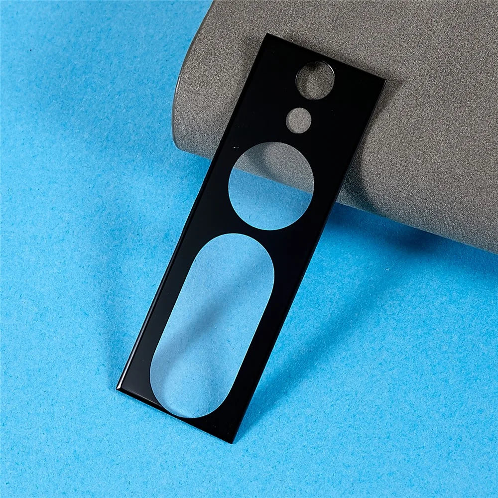 For Google Pixel 7 Pro 2Pcs / Set Tempered Glass Camera Lens Protector 2.5D Arc Edge Silk Printing Screen Film - 4