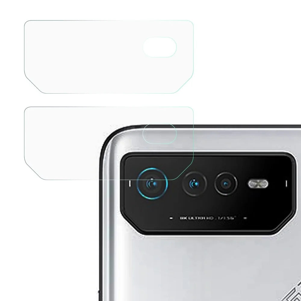 For Asus ROG Phone 6 5G / ROG Phone 6 Pro 5G 2Pcs / Set Ultra Clear Camera Lens Protector 2.5D Arc Edge Anti-bubble Smooth Tempered Glass Lens Film - 1