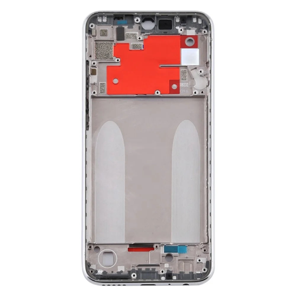 For Xiaomi Redmi Note 8T Middle Plate Frame Repair Part (A-Side) (without Logo) - Silver - 4