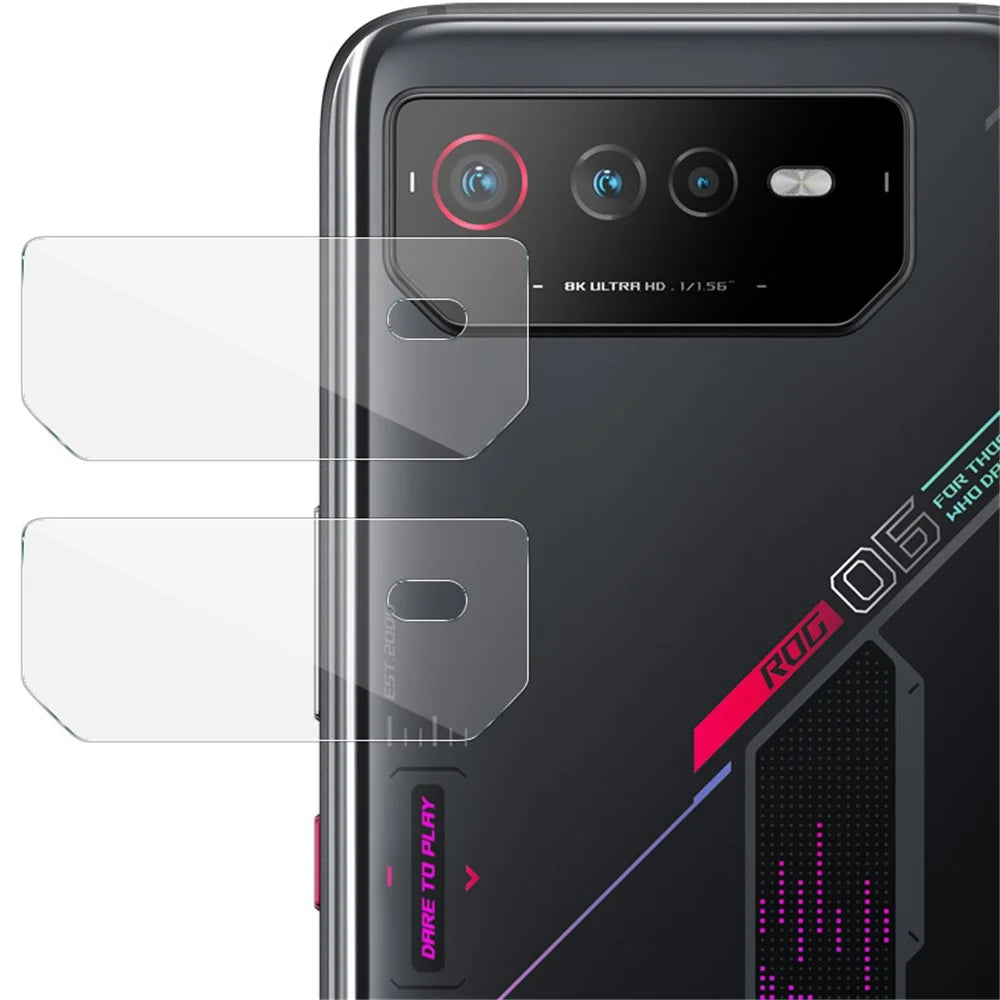 IMAK 2Pcs / Set Camera Lens Protector for Asus ROG Phone 6 5G / Phone 6 Pro 5G, Ultra HD Anti-Scratch Tempered Glass Lens Film - 1