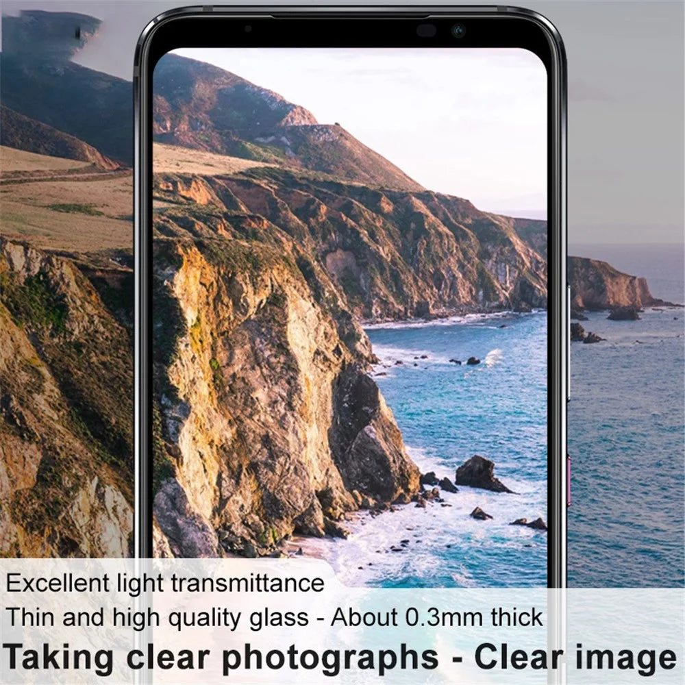 IMAK 2Pcs / Set Camera Lens Protector for Asus ROG Phone 6 5G / Phone 6 Pro 5G, Ultra HD Anti-Scratch Tempered Glass Lens Film - 3