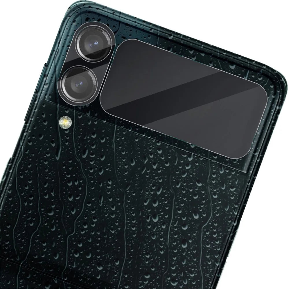 IMAK for Samsung Galaxy Z Flip4 5G Camera Lens Film Anti-Scratch HD Tempered Glass Lens Protector + Back Screen Protector - 6