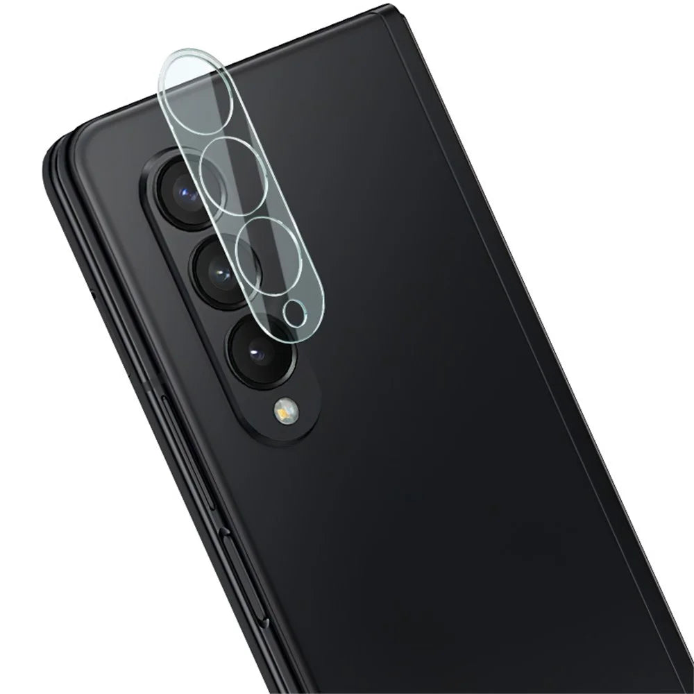 IMAK Camera Lens Film for Samsung Galaxy Z Fold4 5G Anti-scratch Anti-oil HD Tempered Glass Lens Protector + Acrylic Lens Cap - 5