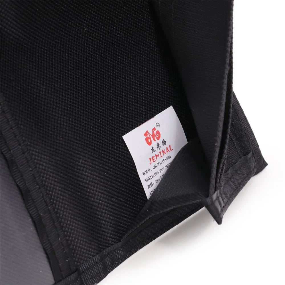 JEMINAL 21705 Men Canvas Long Wallet Multifunctional Card Cash Money Holder Bi-fold Purse - Dark Blue - 6