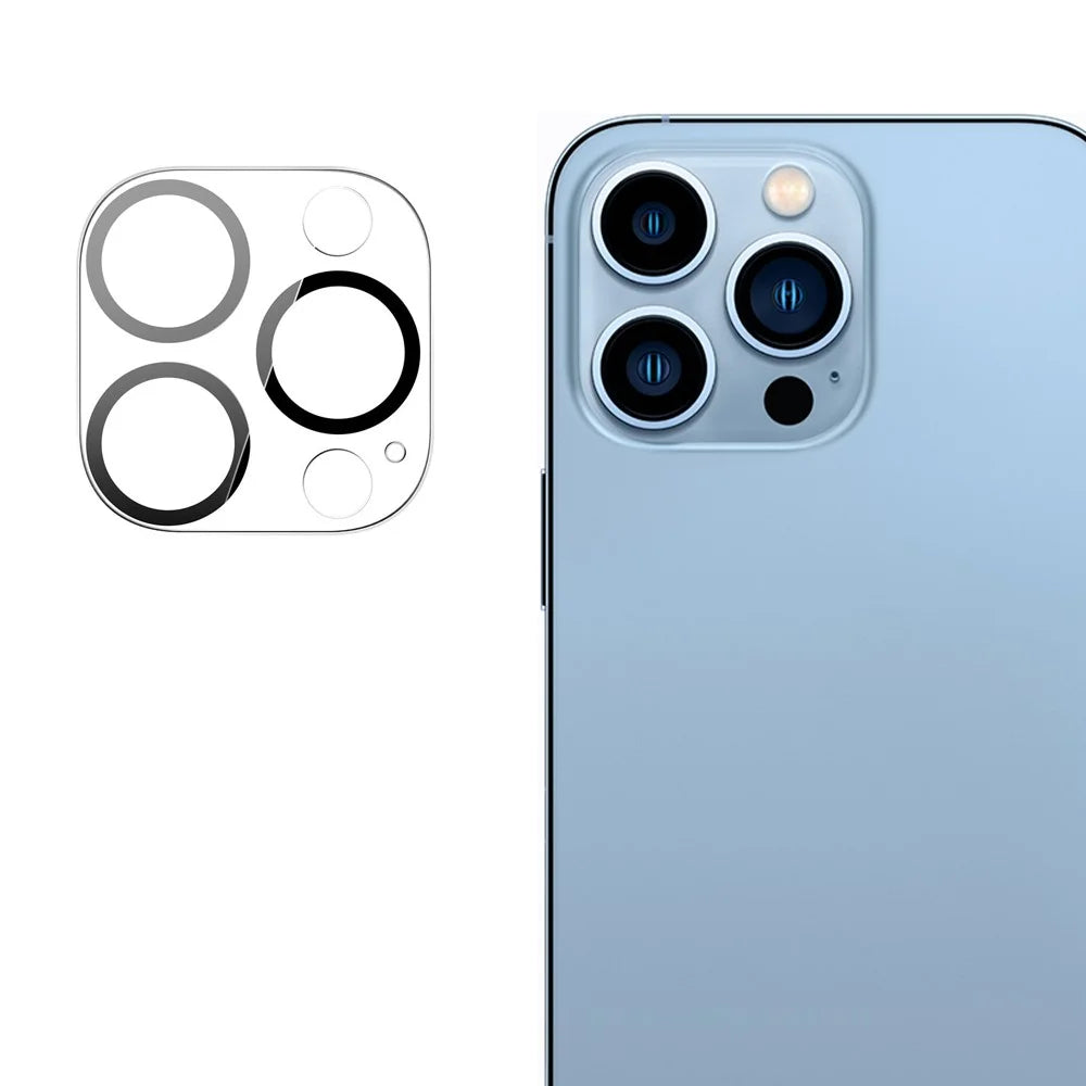 JOYROOM JR-LJ3 for iPhone 14 Pro 6.1 inch / 14 Pro Max 6.7 inch Tempered Glass Camera Lens Protector HD Clear Full Glue Full Cover Lens Film - 1