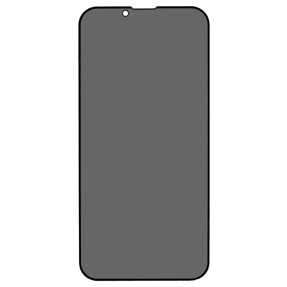 For iPhone 14 Plus Full Screen High Aluminium-silicon Glass Film Anti-peep Privacy Protection Full Glue Silk Printing Anti-scratch Tempered Glass Screen Protector - 2