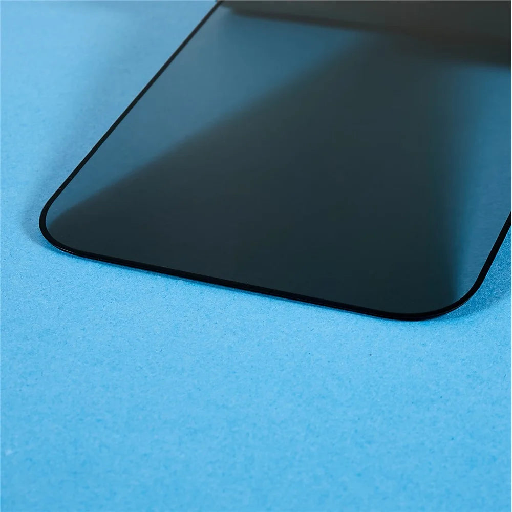 For iPhone 14 Pro 6.1 inch Anti-spy Full Screen High Aluminium-silicon Glass Film Full Glue Silk Printing Anti-abrasion Tempered Glass Screen Protector - 6
