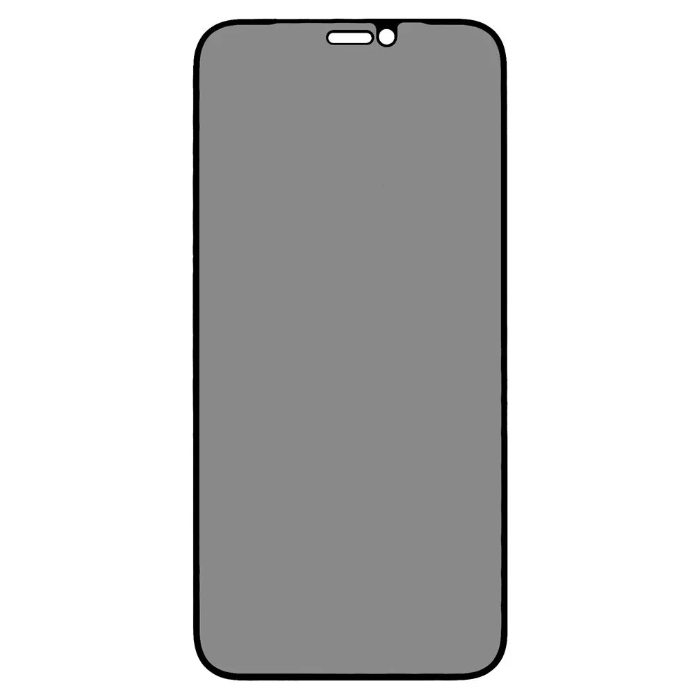 Anti-spy Screen Protector for iPhone 12 mini 5.4 inch, Full Cover Full Glue Silk Printing High Aluminium-silicon Glass Film - 2