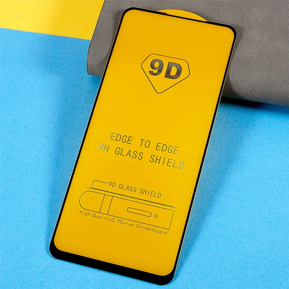 9D Tempered Glass Film for Oppo Reno8 Lite 5G, High Transparency Silk Printing Side Glue Full Screen 9H Anti-Abrasion Screen Protector - 3