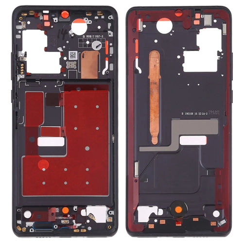 For Huawei P30 Pro OEM Middle Plate Frame Spare Part (without Logo) - Black - 1