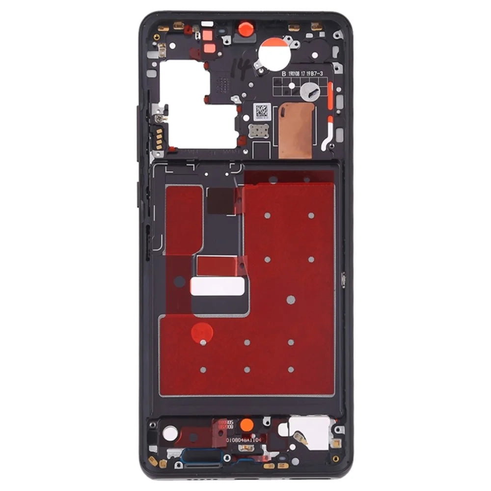 For Huawei P30 Pro OEM Middle Plate Frame Spare Part (without Logo) - Black - 2