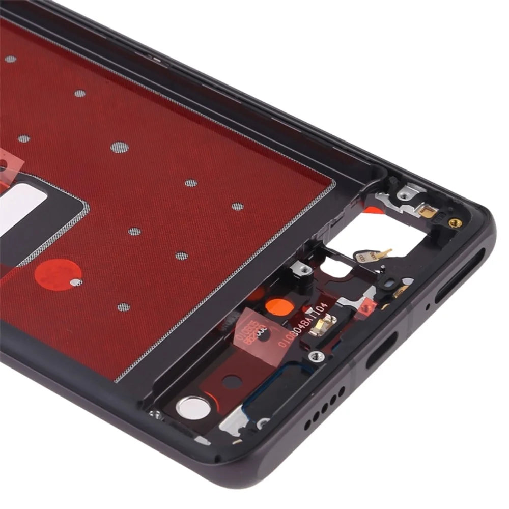 For Huawei P30 Pro OEM Middle Plate Frame Spare Part (without Logo) - Black - 4