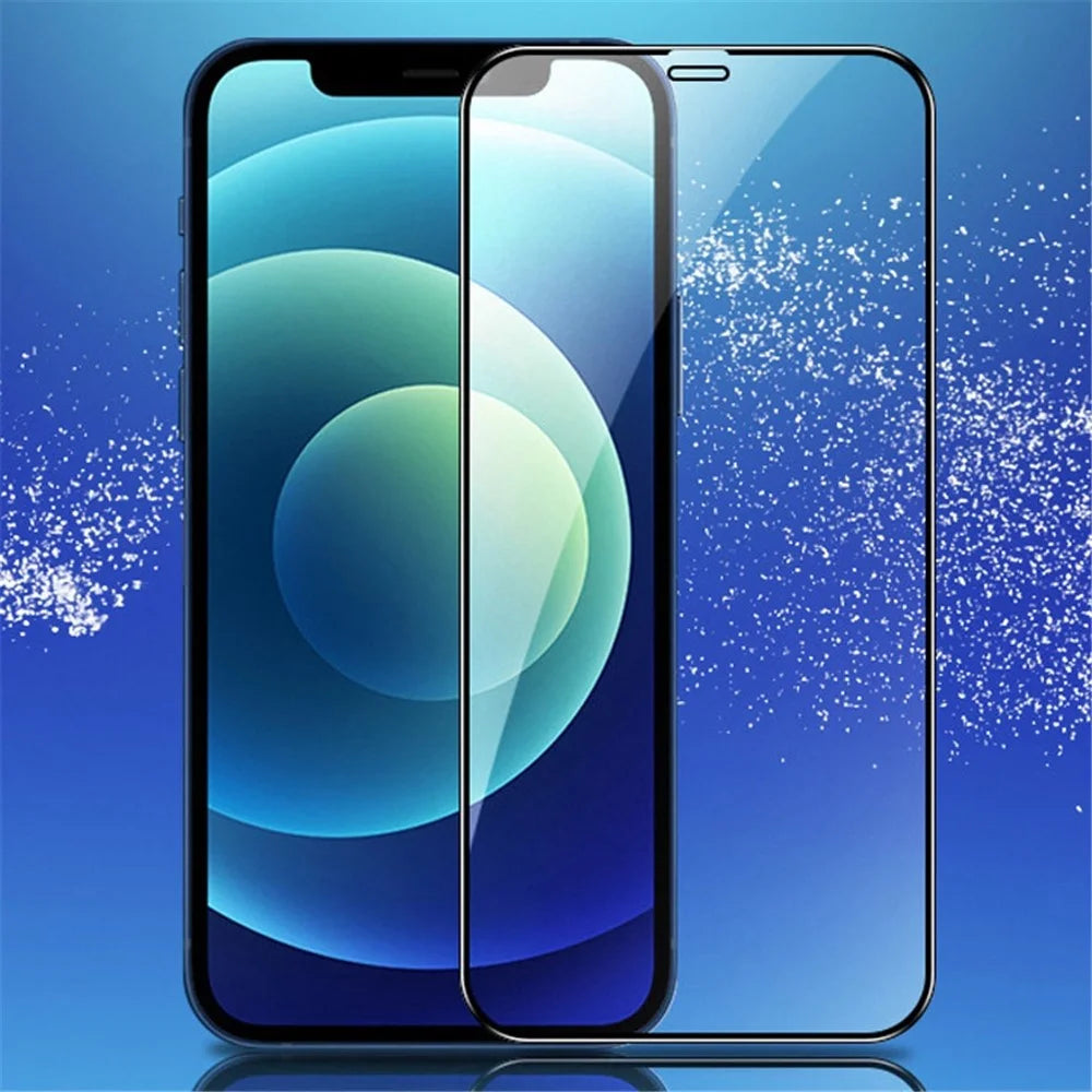 For iPhone 14 Pro Max 6.7 inch Full Covering Phone Screen Protector Hard Anti-explosion High Aluminium-silicon Glass Film - 6
