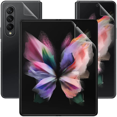 IMAK Hydrogel Film III Phone Screen + Inside Screen + Back TPU Protective Film for Samsung Galaxy Z Fold4 5G - 1