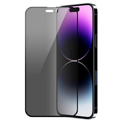ENKAY HAT PRINCE For iPhone 14 Pro Max 6.7 inch 28 Degree Anti-spy Tempered Glass Full Screen Protector HD Clear Anti-glare Film - 1