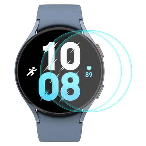 ENKAY HAT PRINCE 2Pcs / Set Round Watch Screen Protector for Samsung Galaxy Watch5 40mm, High Aluminum-silicon Glass 0.2mm Full Glue Self-repair Scratch-proof Film - 1