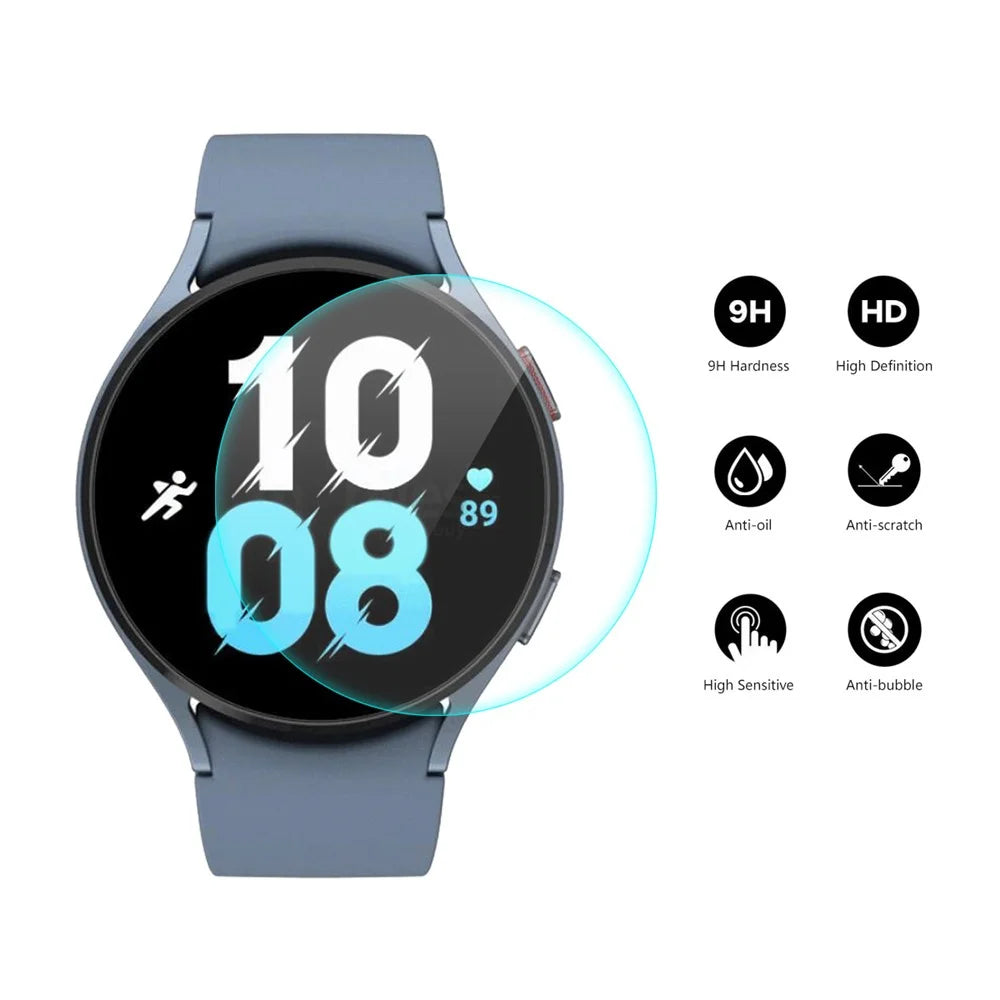 ENKAY HAT PRINCE for Samsung Galaxy Watch5 40mm High Aluminum-silicon Glass Screen Protector 0.2mm Clear High Touch Full Glue Anti-explosion Film - 2