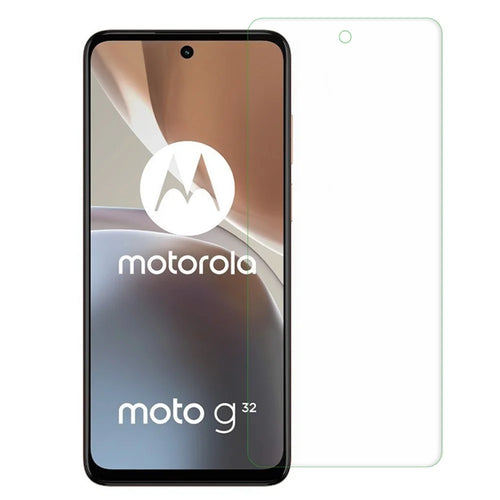 For Motorola Moto G32 4G Abrasion-resistant Screen Protector 0.3mm Arc Edge Smooth Touch Tempered Glass Film - 1