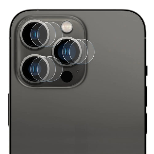 ENKAY HAT PRINCE 2 Sets for iPhone 14 Pro 6.1 inch / 14 Pro Max 6.7 inch 0.2mm Camera Lens Protector Ultra Clear Tempered Glass Film (3Pcs / Set) - 1