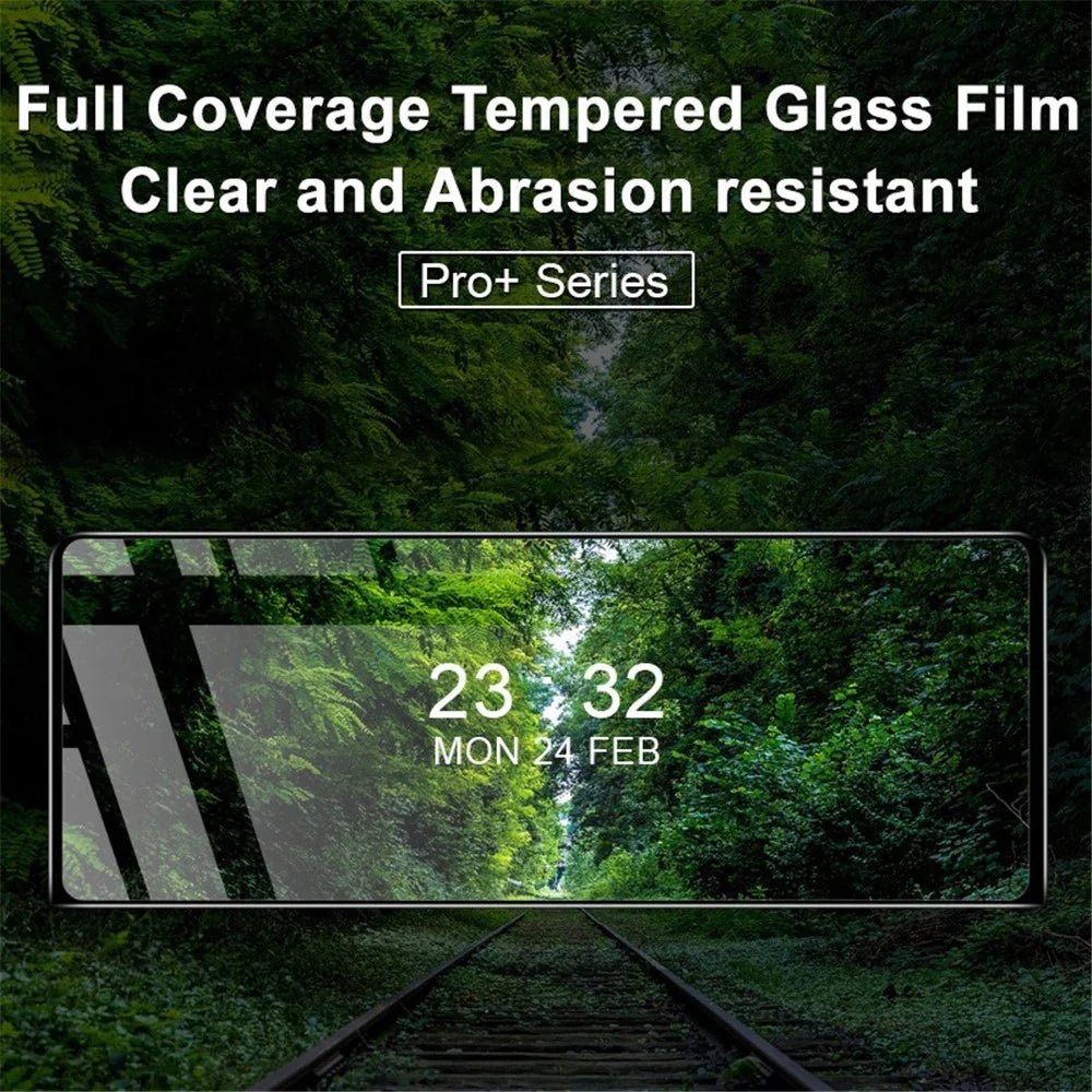 IMAK Pro+ Series for Samsung Galaxy Z Fold4 5G Screen Protector HD Clear 9H Hardness Tempered Glass Full Glue Full Coverage Protective Film - 2