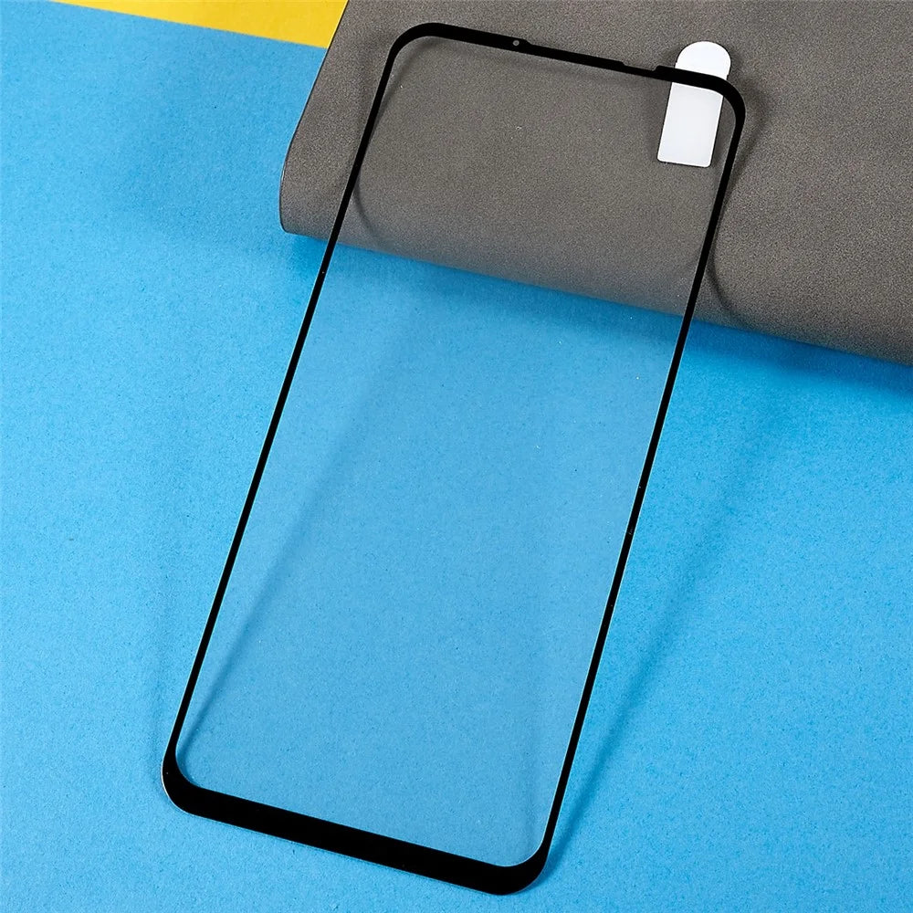 Silk Printing Phone Screen Protector For HTC Desire 22 Pro 5G, Anti-fingerprint Full Glue Full Coverage HD Sensitive-Touch Tempered Glass Film - 3