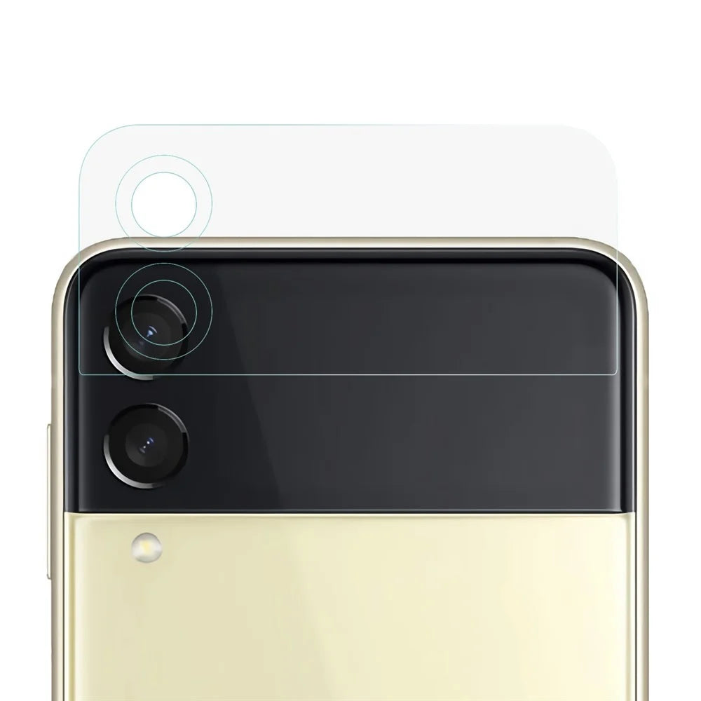 For Samsung Galaxy Z Flip4 5G Tempered Glass Camera Lens Protector High Transparency Anti-scratch Full Cover Film - 1