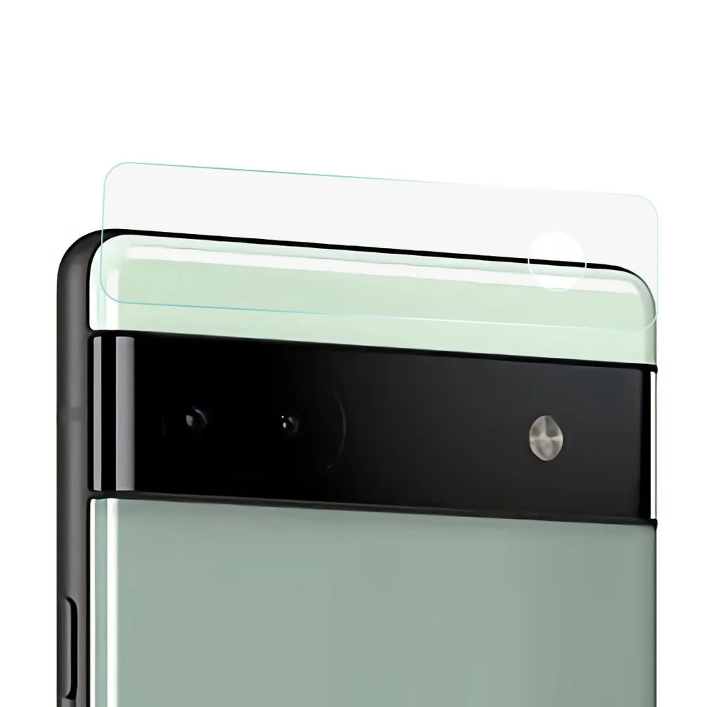 For Google Pixel 6a Camera Lens Protector HD Clear Anti-Scratch Tempered Glass Lens Screen Protective Film - 1