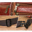 Large Cowhide Leather Waist Pack Zipper Pocket Design Fanny Belt Bag for Daily Use Travel Hiking - Light Brown - 3