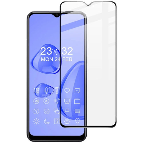 IMAK Pro+ Series for Realme Narzo 50i / Narzo 50A / C31 / Q5i 5G / vivo V23 5G Screen Protector Full Cover Full Glue Ultra Clear Shatter Protection Tempered Glass Film - 1